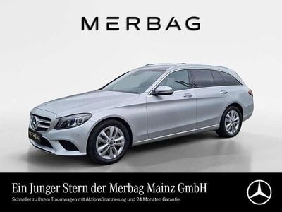 Second-hand Mercedes C300 Avantgarde 245 CP (180 kW) 2020 Argintiu Break