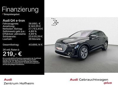 Gebraucht Audi Q4 e-tron Ambiente 219 kW (299 PS) 2023 Mythosschwarz metallic SUV