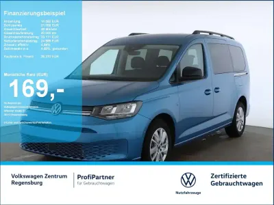 Gebraucht VW Caddy Maxi Life Life 116 PS (85 kW) 2025 Costa azul metallic Van / Kleinbus