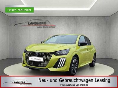 Neu Peugeot 208 Allure 101 PS (74 kW) 2025 Agueda gelb Kleinwagen