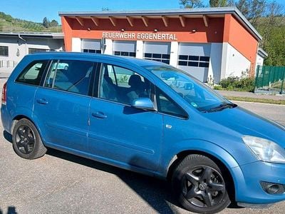 Usata Opel Zafira 150 CV (110 kW) 2008 Blu Monovolume