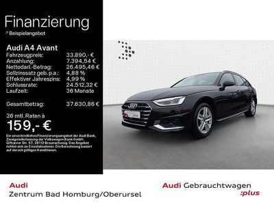 Gebraucht Audi A4 Advanced Plus 204 PS (150 kW) 2024 Brillantschwarz Kombi