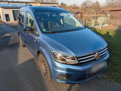 Gebraucht VW Caddy Comfortline 150 PS (110 kW) 2018 Blau Van / Kleinbus