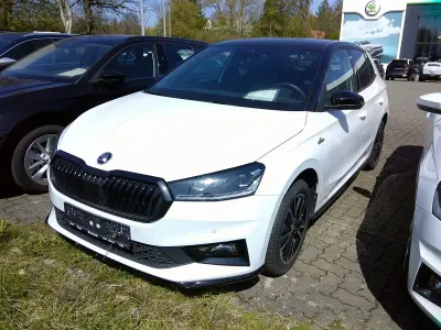 Gebraucht Skoda Fabia Monte Carlo 116 PS (85 kW) 2024 Weiß Kleinwagen