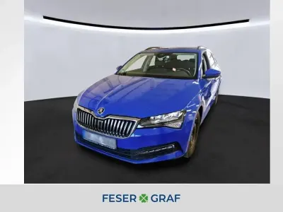 Gebraucht Skoda Superb Ambition 150 PS (110 kW) 2023 Blau Kombi