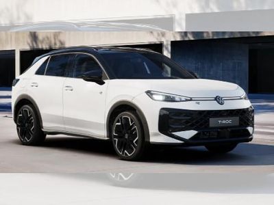 Neu VW T-Roc Style 150 PS (110 kW) 2025 Weiß (pure whitedach schwarz lackiert) SUV