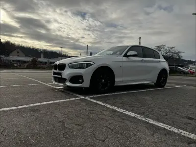 Brugt BMW 118 M Sport 136 HK (100 kW) 2018 Hvid Hatchback