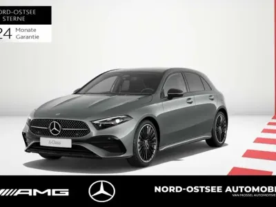 Gebraucht Mercedes A200 AMG 163 PS (119 kW) 2025 Metalliclack mountaingrau Limousine