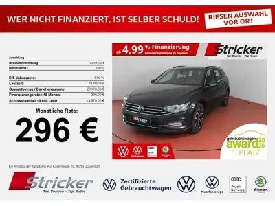 Gebraucht VW Passat Business 200 PS (147 kW) 2022 Mangangrau metallic (metallic) Kombi