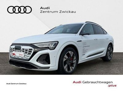 Gebraucht Audi Q8 e-tron S-Line 300 kW (408 PS) 2023 Weiß SUV