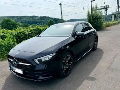 Gebraucht Mercedes A250 AMG line 218 PS (160 kW) 2022 Schwarz Limousine