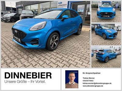 Neu Ford Puma ST-Line 125 PS (91 kW) 2026 Digital aqua blue met SUV
