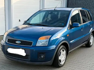 Gebraucht Ford Fusion 90 PS (66 kW) 2007 Blau Kleinwagen