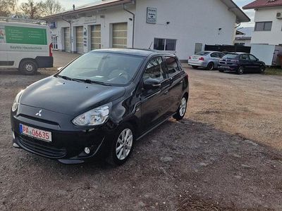 Second-hand Mitsubishi Space Star Top 80 CP (58 kW) 2014 Negru Monovolum