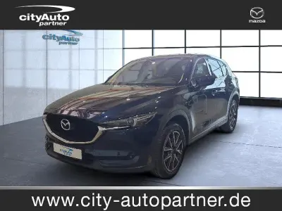 Gebraucht Mazda CX-5 Sports-Line 194 PS (142 kW) 2018 Deep crystal blue perleffekt SUV