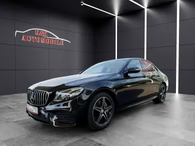 Gebraucht Mercedes E300 AMG line 194 PS (142 kW) 2020 Obsidianschwarz meta Limousine