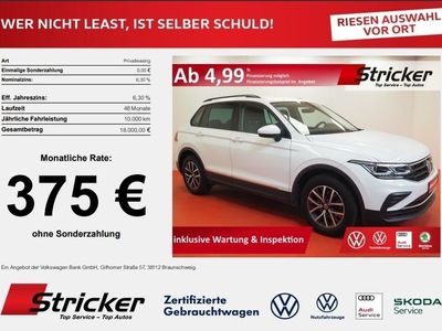 gebraucht VW Tiguan 2.0 TDI °°Life 399 ohne Anzahlung