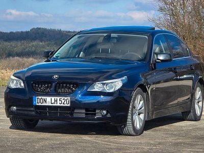 Usata BMW 520 170 CV (125 kW) 2004 Blu Berlina