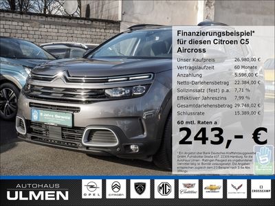 gebraucht Citroën C5 Aircross Shine Pack Hybrid 225 Plug-In EU6d Navi Panoramadach Klimaautomatik-2-Zonen