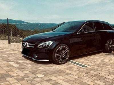 Gebraucht Mercedes C200 AMG line 184 PS (135 kW) 2017 Schwarz Kombi