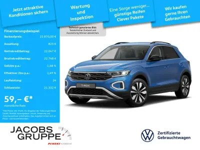 Gebraucht VW T-Roc Goal 116 PS (85 kW) 2025 Blau SUV