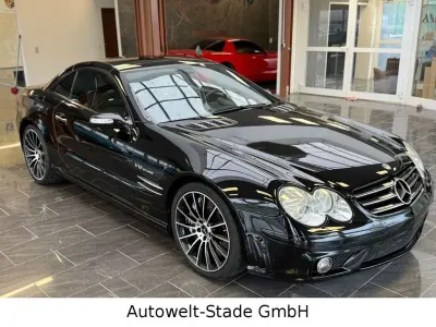 Brugt Mercedes SL65 AMG AMG 612 HK (450 kW) 2007 Sort Cabriolet