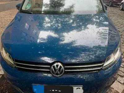 Gebraucht VW Touran Comfortline 140 PS (102 kW) 2012 Blau Van / Kleinbus