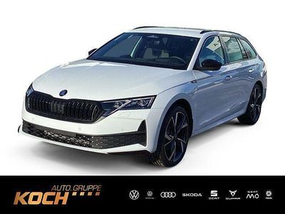 Moonweiss metallic Neu 2026 Skoda Octavia SportLine Kombi | 43.799 € (Teuer)