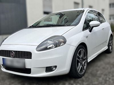 Gebraucht Fiat Grande Punto Sport 120 PS (88 kW) 2008 Weiß Kleinwagen