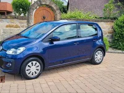 Gebraucht VW up! move up! 60 PS (44 kW) 2017 Blau Kleinwagen