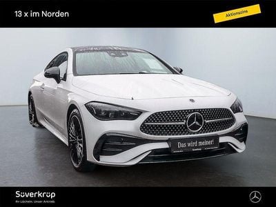 Weiß Gebraucht 2024 Mercedes CLE450 Premium Coupé | 60.945 € (Guter Preis)