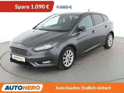 Gebraucht Ford Focus Titanium 125 PS (91 kW) 2015 Grau Limousine