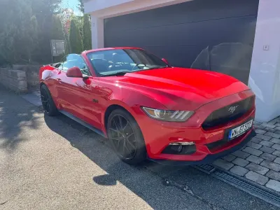 Gebraucht Ford Mustang GT 421 PS (309 kW) 2017 Rot Cabrio