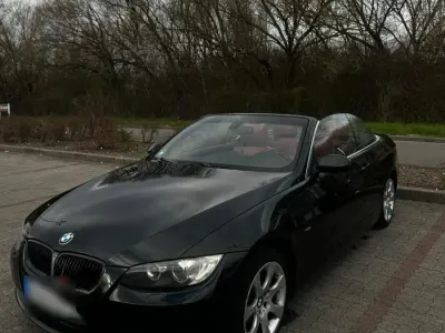 Gebraucht BMW 320 Cabriolet 170 PS (125 kW) 2008 Schwarz Cabrio