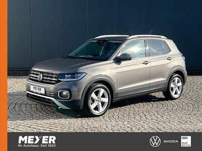 Gebraucht VW T-Cross Style 150 PS (110 kW) 2021 Limestone grey metallic SUV