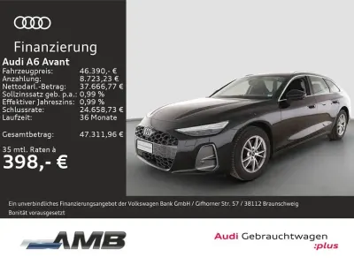 Gebraucht Audi A6 Sport 204 PS (150 kW) 2026 Mythosschwarz metallic Kombi