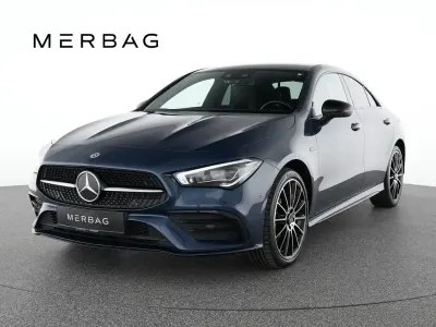 Gebraucht Mercedes CLA250e AMG 160 PS (117 kW) 2021 Blau Coupé