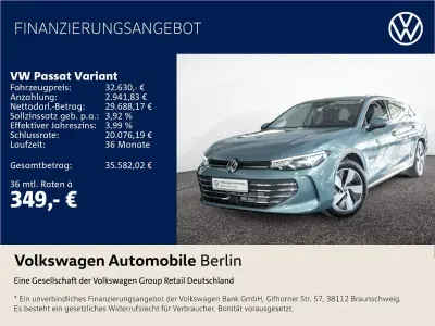 Gebraucht VW Passat Business 150 PS (110 kW) 2025 Maripositgrün metallic Kombi