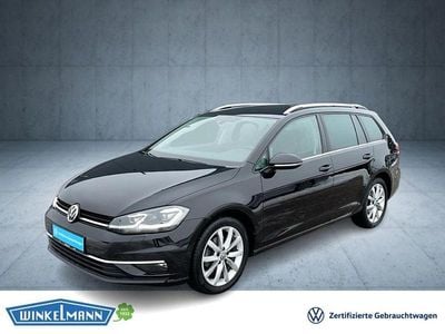Schwarz Gebraucht 2019 VW Golf VII Highline Kombi | 17.450 € (Fairer Preis)