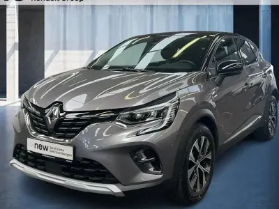 Gebraucht Renault Captur Techno 91 PS (66 kW) 2023 Zweifarbig: stahlgrau und bla SUV