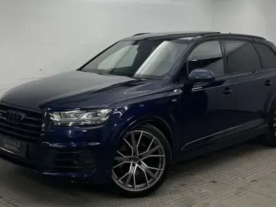 Usata Audi Q7 S-Line 369 CV (271 kW) 2019 Blu SUV