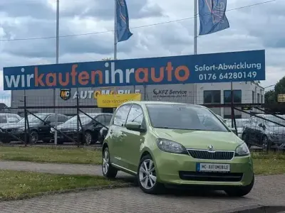 Gebraucht Skoda Citigo Fun 60 PS (44 kW) 2017 Grün Kleinwagen