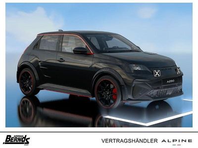 Neu Alpine A290 160 kW (218 PS) 2026 Tiefschwarz (metallic) Kleinwagen