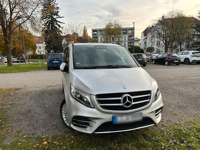 Gebraucht Mercedes V250 AMG line 196 PS (144 kW) 2017 Silber Van / Kleinbus