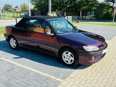 Gebraucht Peugeot 306 Cabriolet 88 PS (64 kW) 1997 Rot Cabrio
