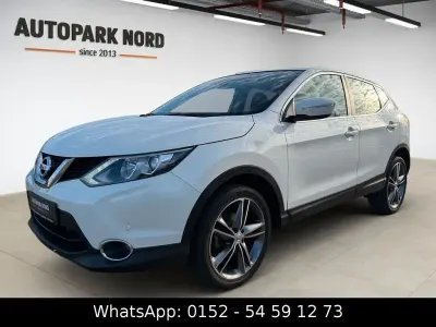 Gebraucht Nissan Qashqai Acenta 116 PS (85 kW) 2015 Weiß SUV