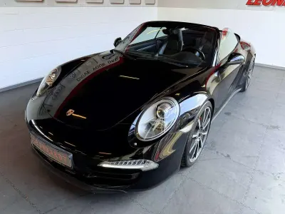 Occasion Porsche 911 Carrera 4 Cabriolet Sport 349 PK (256 kW) 2013 Zwart Cabriolet