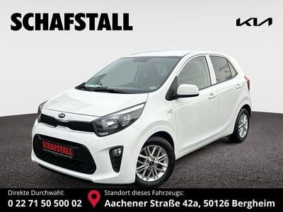Gebraucht Kia Picanto DREAM-TEAM Edition 84 PS (61 kW) 2021 Weiss ((ud) schneeweiss) Kleinwagen