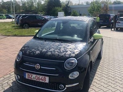 Gebraucht Fiat 500 Lounge 86 PS (63 kW) 2015 Schwarz Kleinwagen