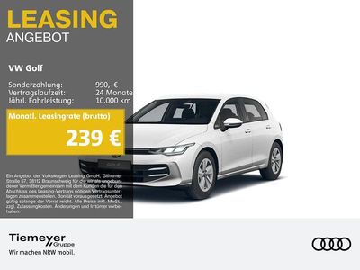 Gebraucht VW Golf VIII Life 150 PS (110 kW) 2025 Weiß Limousine